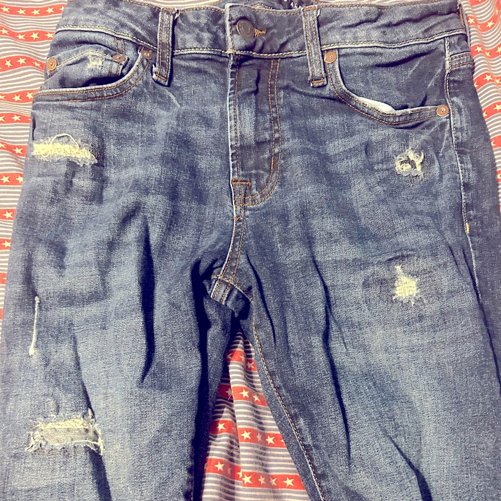 Aeropostale Men’s Skinny Distressed Jeans